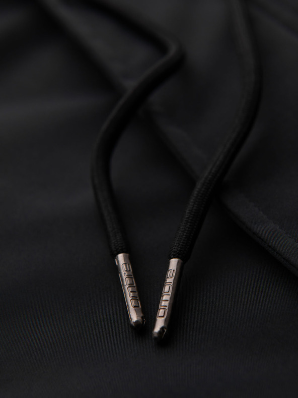 Ombre Clothing Klasszikus hosszú férfi parka kabát - fekete V6 OM-JAPJ-0313 Ombre Clothing