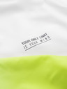 Ombre Clothing Férfi sport kabát ombre effektussal és reflektív elemekkel - fehér és lime V1 C646 Ombre Clothing