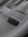 Ombre Clothing Férfi nadrág egyenes szárral és gumi részletekkel - szürke V3 OM-PASK-0281 Ombre Clothing