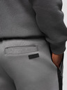 Ombre Clothing Férfi nadrág egyenes szárral és gumi részletekkel - szürke V3 OM-PASK-0281 Ombre Clothing