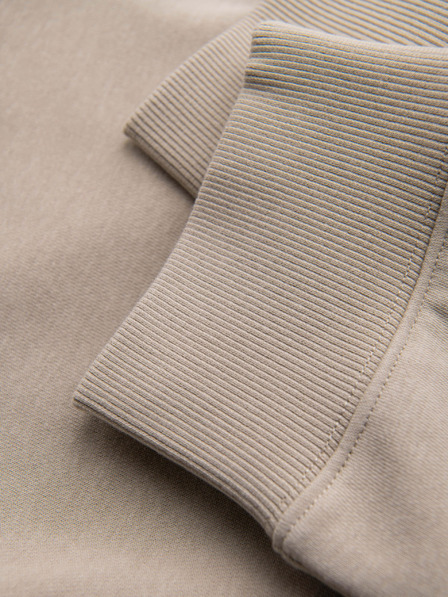 Ombre Clothing Férfi jogger nadrág - bézs V3 OM-PASK-0280 Ombre Clothing