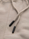 Ombre Clothing Férfi jogger nadrág - bézs V3 OM-PASK-0280 Ombre Clothing