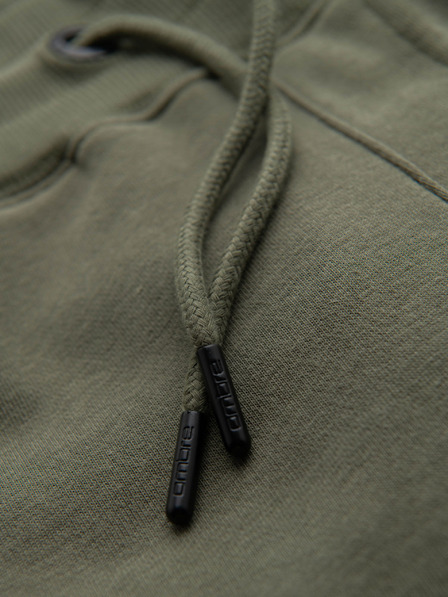 Ombre Clothing Férfi jogger nadrág - oliva V4 OM-PASK-0280 Ombre Clothing