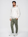 Ombre Clothing Férfi jogger nadrág - oliva V4 OM-PASK-0280 Ombre Clothing