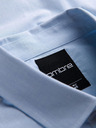 Ombre Clothing Férfi klasszikus pamut ing REGULAR - kék V1 K699 Ombre Clothing