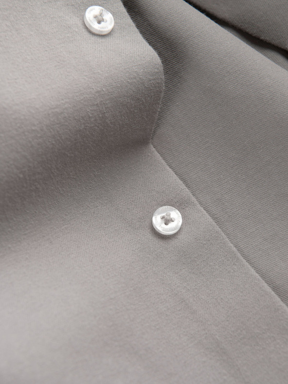 Ombre Clothing Férfi ing klasszikus regular fit szabással - szürke V1 K694 Ombre Clothing