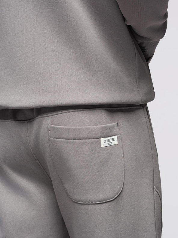 Ombre Clothing Férfi melegítő szett kapucnis pulóver + jogger nadrág - szürke V8 Z119 Ombre Clothing