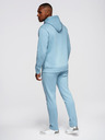 Ombre Clothing Férfi melegítő szett pulóver + regular fit nadrág - világos kék V7 Z120 Ombre Clothing