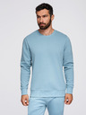 Ombre Clothing Férfi melegítő szett kerek nyakú pulóver + regular fit nadrág - világos kék V7 Z122 Ombre Clothing