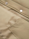 Ombre Clothing Férfi lezser ujjatlan mellény függőleges varrással - bézs V2 OM-JAVJ-0323 Ombre Clothing