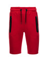 Ombre Clothing Férfi melegítő rövidnadrág - piros V2 W239 Ombre Clothing