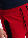 Ombre Clothing Férfi melegítő rövidnadrág - piros V2 W239 Ombre Clothing