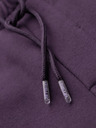 Ombre Clothing Uniszex melegítő rövidnadrág húzózsinórral a derékon - lila V13 OU-SRBC-0101 Ombre Clothing