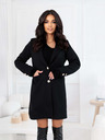 Edoti Divatos női kabát CLR042 - fekete EDOTI