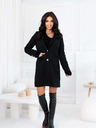 Edoti Divatos női kabát CLR042 - fekete EDOTI