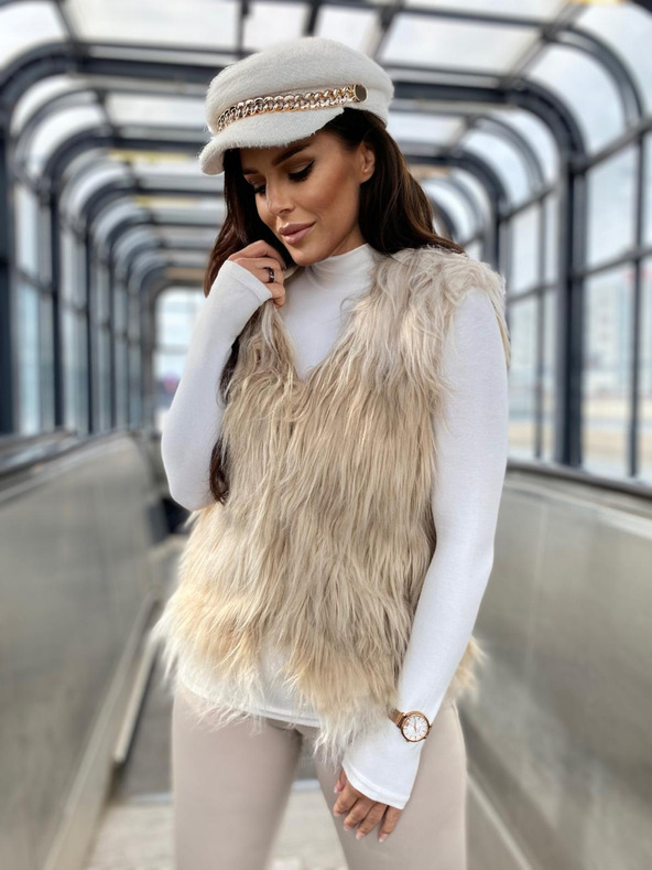 Edoti Női mellény VLR010 - bézs EDOTI