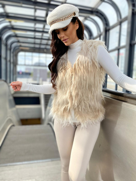 Edoti Női mellény VLR010 - bézs EDOTI