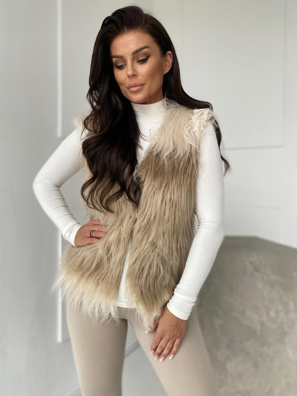 Edoti Női mellény VLR010 - bézs EDOTI