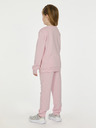 Under Armour Lány szett Under Armour UA RIVAL CREWNECK SET-PNK