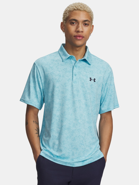 Under Armour Férfi póló Under Armour UA Playoff 3.0 Printed Polo-BLU