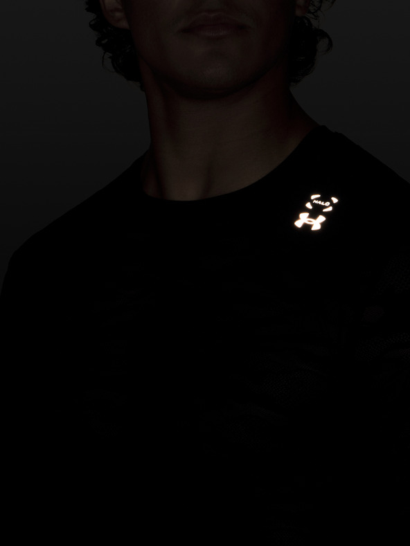 Under Armour Férfi póló Under Armour UA Halo Jacquard LS-BLK