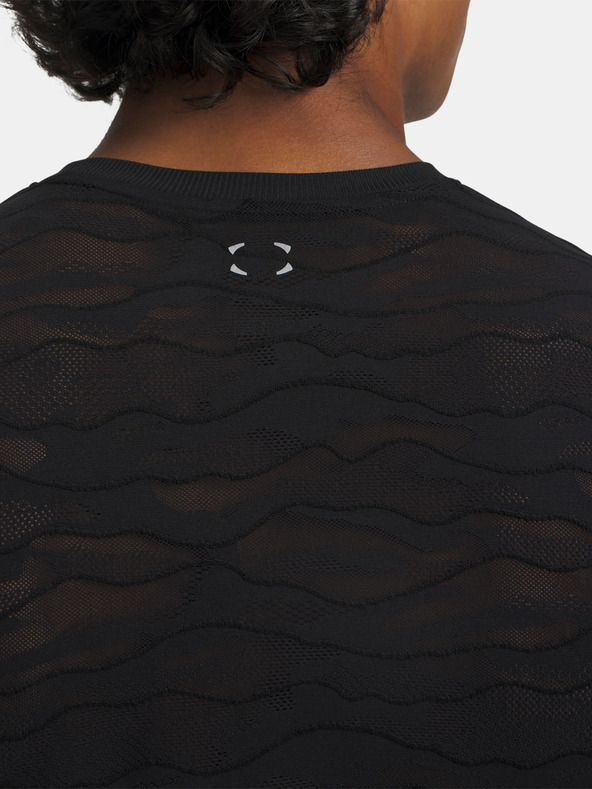 Under Armour Férfi póló Under Armour UA Halo Jacquard LS-BLK