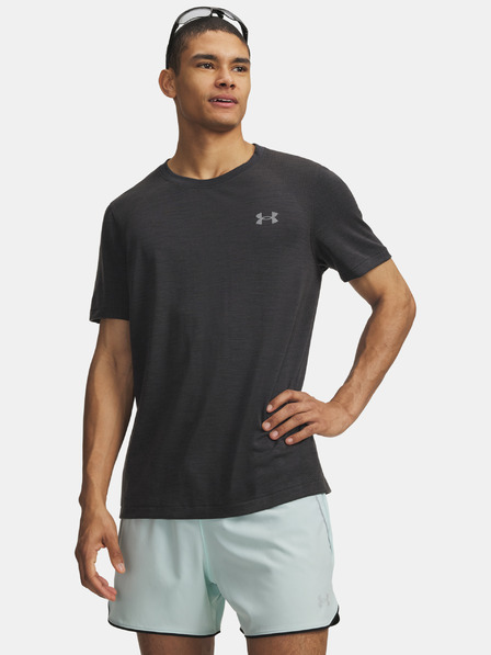 Under Armour Férfi póló Under Armour UA Wool Run SS-BLK