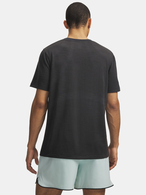 Under Armour Férfi póló Under Armour UA Wool Run SS-BLK