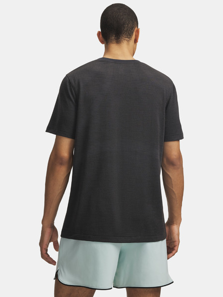 Under Armour Férfi póló Under Armour UA Wool Run SS-BLK