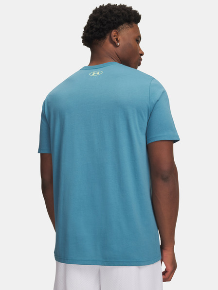 Under Armour Férfi póló Under Armour UA TEAM ISSUE WORDMARK SS-BLU