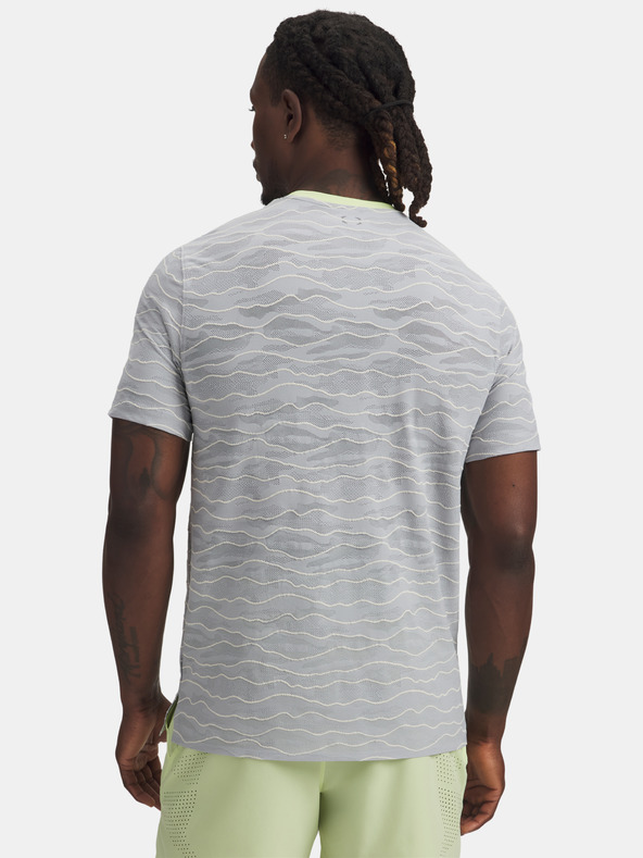 Under Armour Férfi póló Under Armour UA Halo Jacquard SS-WHT