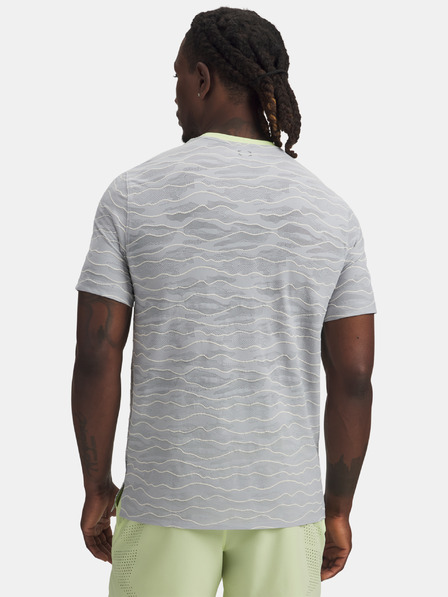 Under Armour Férfi póló Under Armour UA Halo Jacquard SS-WHT