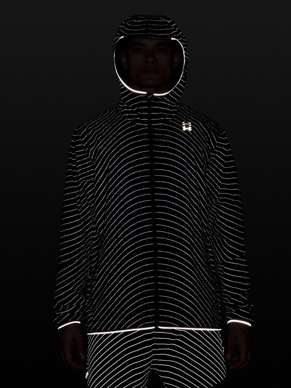 Under Armour Férfi dzseki Under Armour UA Halo Run ReflectiveJacket-GRY
