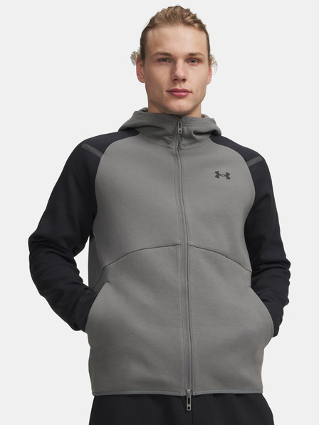 Under Armour Férfi felső Under Armour UA Unstoppable Flc FZ HD EU-GRN
