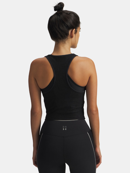 Under Armour Női atlétatrikó Under Armour UA Halo Jacquard Knit Tank-BLK
