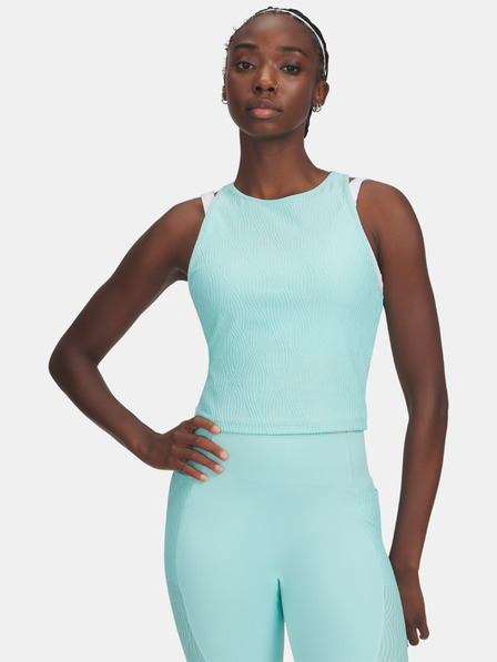 Under Armour Női atlétatrikó Under Armour UA Halo Jacquard Knit Tank-BLU