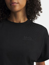 Under Armour Női póló Under Armour Cropped Script SS Tee-BLK