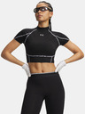 Under Armour Női póló Under Armour HeatGear Elite Crop Mck SS-BLK