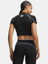 Under Armour Női póló Under Armour HeatGear Elite Crop Mck SS-BLK