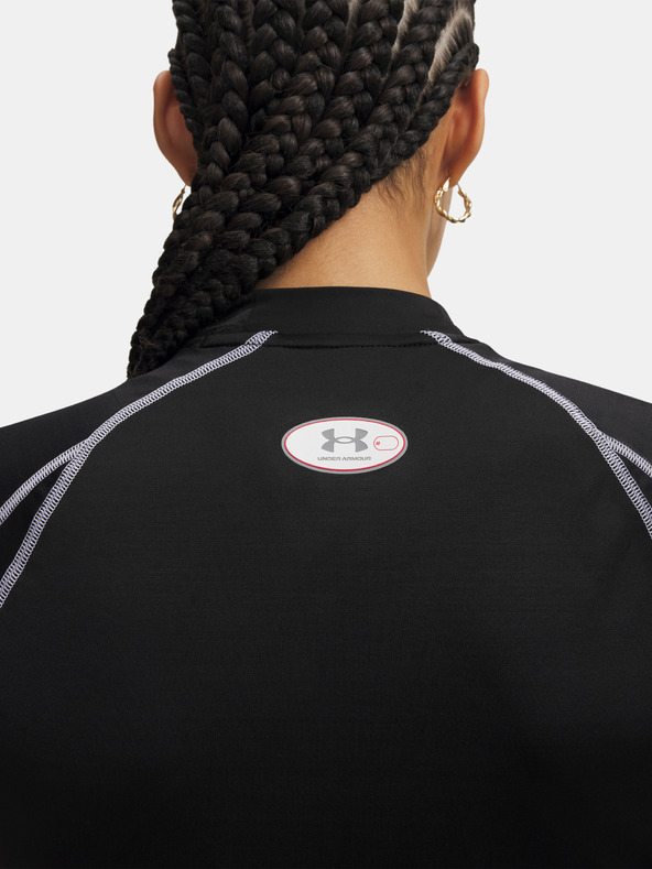 Under Armour Női póló Under Armour HeatGear Elite Crop Mck SS-BLK