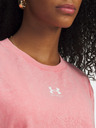 Under Armour Női póló Under Armour UA Rival Boxy Tee Wash-PNK