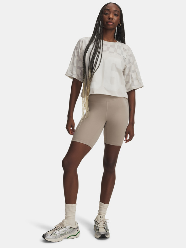 Under Armour Női rövidnadrágok Under Armour Meridian Bike Short 7in-BRN