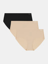 Under Armour Női bugyi Under Armour Ua Pure Stretch No Show Hipster-Solid - 3pk