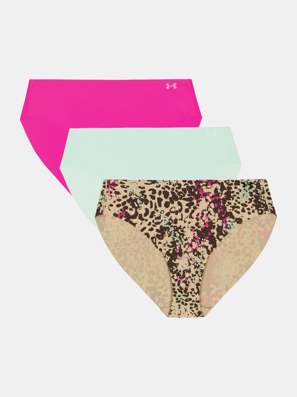 Under Armour Női bugyi Under Armour Ua Pure Stretch No Show Bikini-Print - 3pk