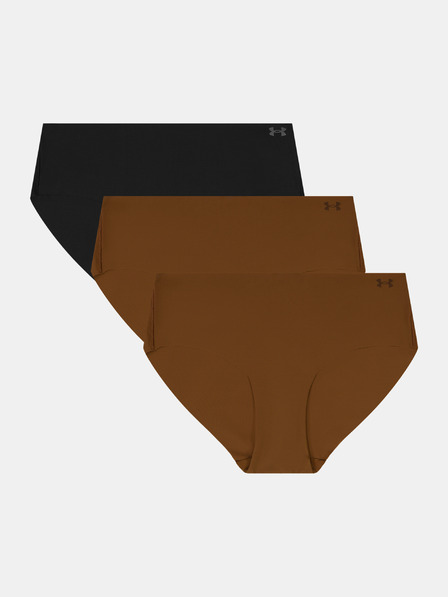 Under Armour Női bugyi Under Armour Ua Pure Stretch No Show Hipster-Solid - 3pk