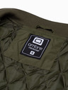 Ombre Clothing Khaki színű férfi Ombre Clothing átmeneti kabát C538