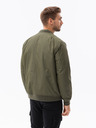 Ombre Clothing Khaki színű férfi Ombre Clothing átmeneti kabát C538
