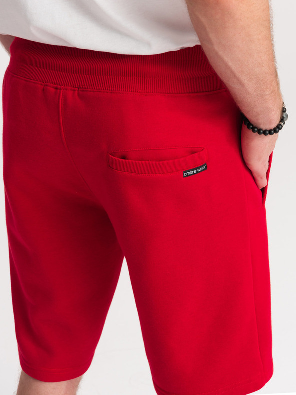 Ombre Clothing Piros férfi melegítőnadrág W238