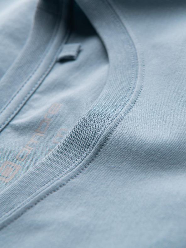 Ombre Clothing Világoskék férfi póló Ombre ruházat