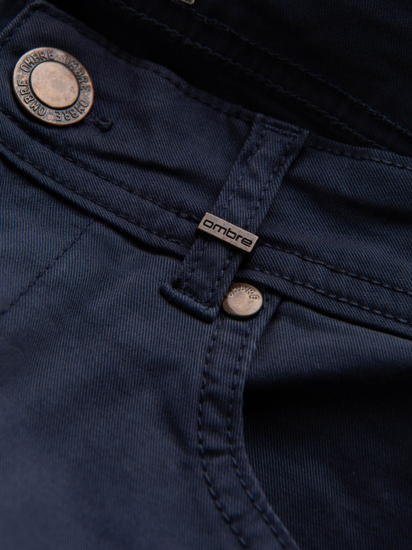 Ombre Clothing Sötétkék Férfi chino nadrág Ombre ruházat